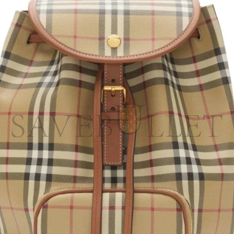BURBERRY PLAID BACKPACK 81097971 (37*24*13cm)